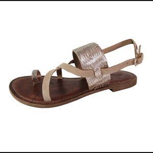 Freebird By Steven Gold Multi Ocean Sandals